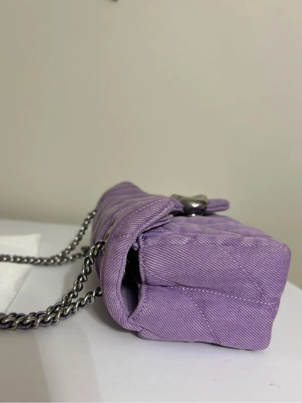 ⭐️Coach Quilted Pillow Tabby 20 Purple⭐️